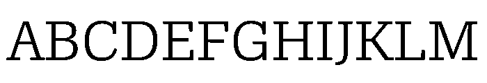 Roboto Serif Variable Light Font UPPERCASE
