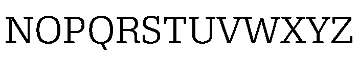 Roboto Serif Variable Light Font UPPERCASE