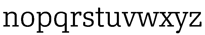 Roboto Serif Variable Light Font LOWERCASE