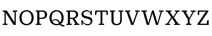 Roboto Serif Variable Medium Font UPPERCASE