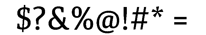 Roboto Serif Variable Regular Font OTHER CHARS