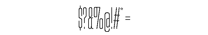 Roc Grotesk Variable Regular Font OTHER CHARS
