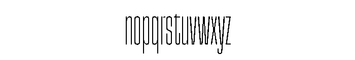 Roc Grotesk Variable Regular Font LOWERCASE