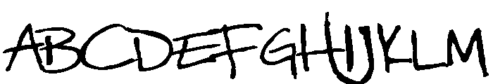 Rosalind Medium Font UPPERCASE