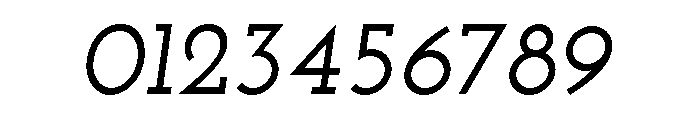 Rosalind Semibold Italic Font OTHER CHARS