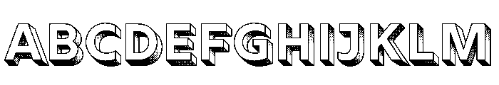 Rosewood Color Bold Font UPPERCASE