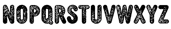 Rosewood Color Heavy Font LOWERCASE