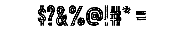 Rosewood Color Medium Font OTHER CHARS