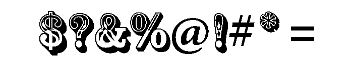 Rosewood Std Summer Peach Font OTHER CHARS
