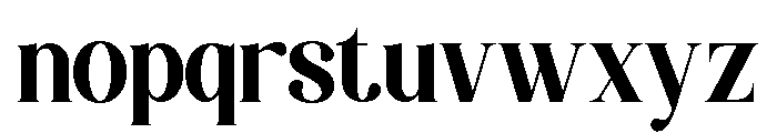 ROBELIA-Regular Font LOWERCASE