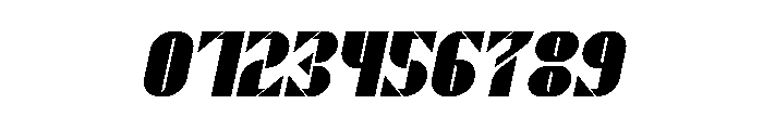 ROBOT LIFE Bold Italic Font OTHER CHARS