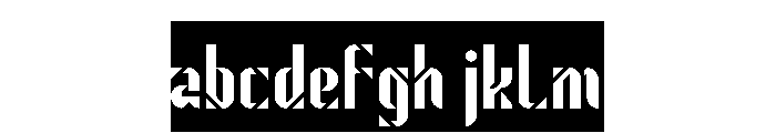 ROBOT LIFE-Inverse FONT