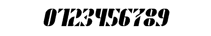 ROBOT LIFE Italic Font OTHER CHARS