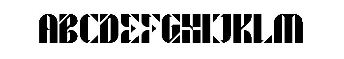 ROBOT LIFE Font UPPERCASE