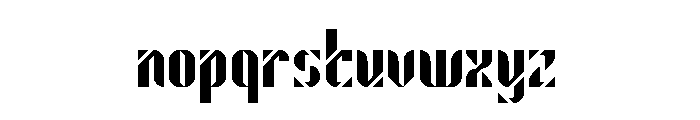ROBOT LIFE Font LOWERCASE