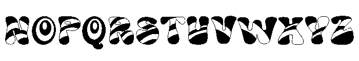 ROINBOW Font UPPERCASE