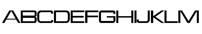 ROKKER ExtraLight Font UPPERCASE