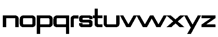 ROKKER ExtraLight Font LOWERCASE
