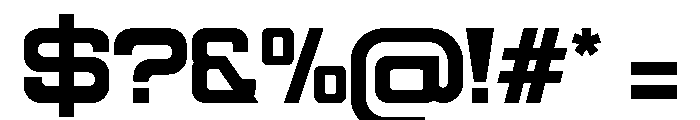 ROKKER Light Font OTHER CHARS