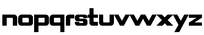 ROKKER Font LOWERCASE