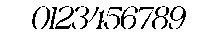 ROMENS DAWN Italic Font OTHER CHARS