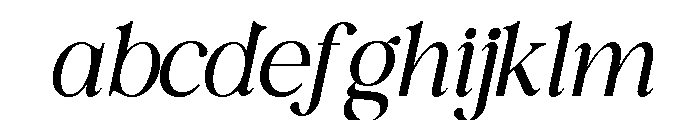 ROMENS DAWN Italic FONT