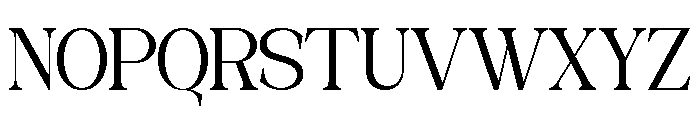 ROMENS DAWN REGULAR Regular Font UPPERCASE