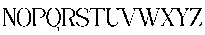 ROMENSDAWNREGULAR-Regular Font UPPERCASE