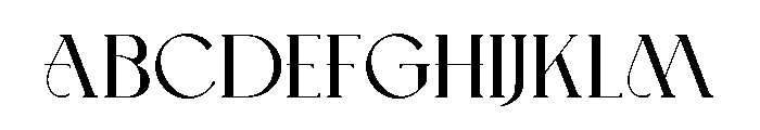 ROMEON Font UPPERCASE
