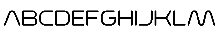 ROMUSA-Regular Font UPPERCASE
