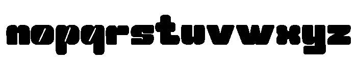 RONAS-Regular Font LOWERCASE