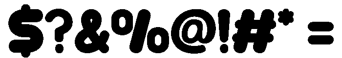 RONDAPO Regular Font OTHER CHARS