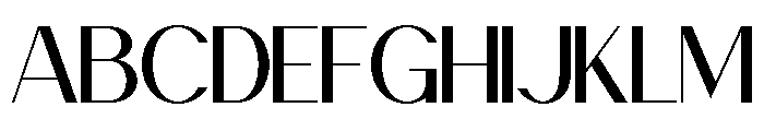ROOVEN-Regular Font UPPERCASE