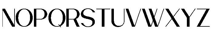 ROOVEN-Regular Font UPPERCASE