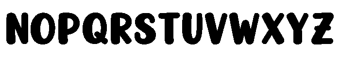 RORY Regular Font UPPERCASE