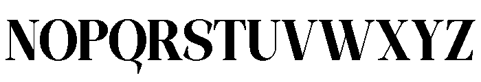 ROSELLO-Regular Font UPPERCASE