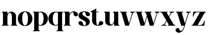 ROSELLO-Regular Font LOWERCASE