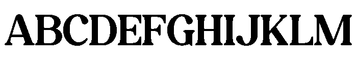 ROSTALE-Regular Font UPPERCASE
