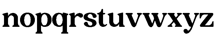 ROSTALE-Regular Font LOWERCASE