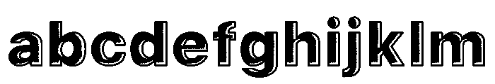 ROUGH FRAME FONT