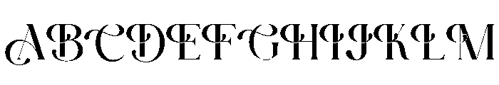 ROULEN ATELIER Regular Font UPPERCASE