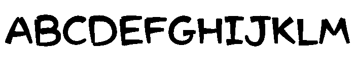 ROUNDAROO Font UPPERCASE