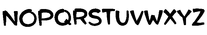 ROUNDAROO Font UPPERCASE