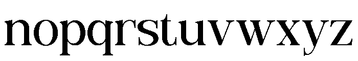 ROVIEN-Regular Font LOWERCASE