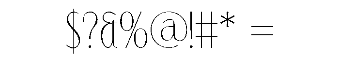 Roachela Font OTHER CHARS