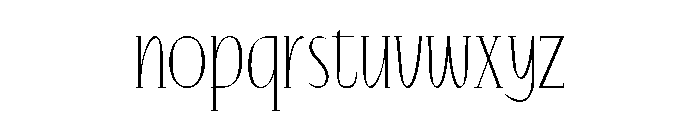 Roachela Font LOWERCASE