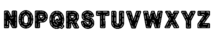 Road Maps Regular Font LOWERCASE