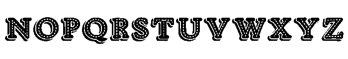 Road Trip Regular Font LOWERCASE