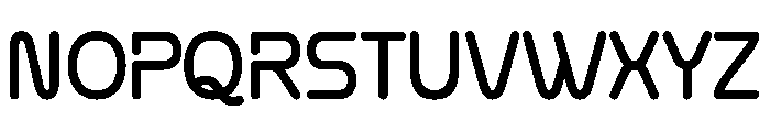 Roader Font UPPERCASE