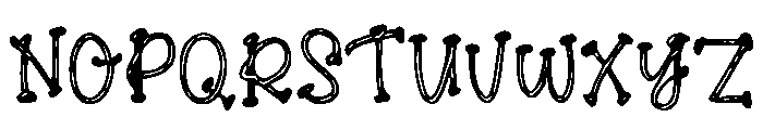 Roadhouse Font UPPERCASE